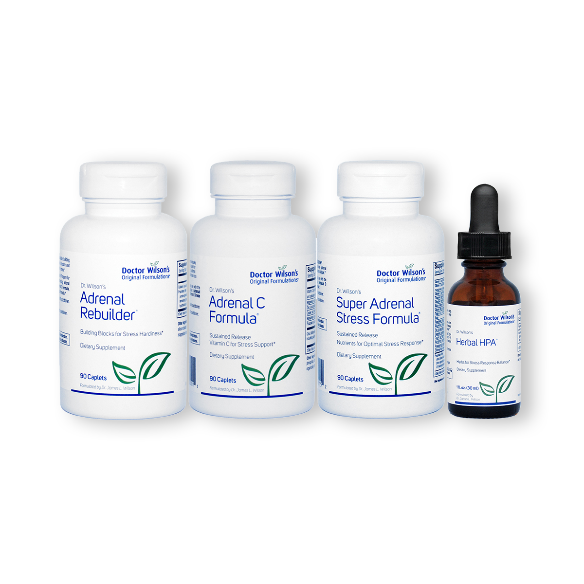 Dr Wilson's - Adrenal Fatigue Quartet HPA (Protocol) – The Health Engineer